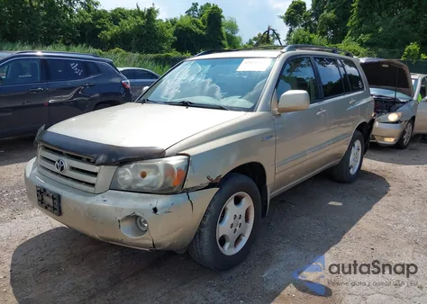 2005 Toyota Highlander Limited V6 из США, поврежденный, VIN JTEEP21A550130007
